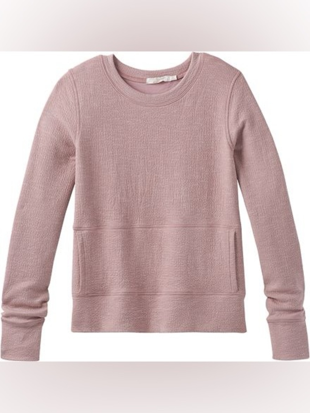 Prana Dusty Rose Sunrise Sweatshirt Size M